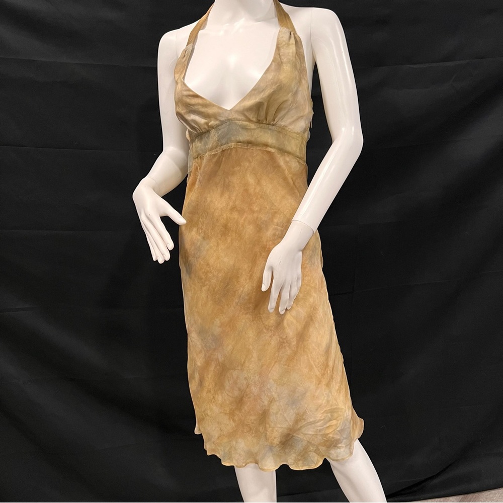Vintage Mcbling y2k Guess Collection Brown Dress